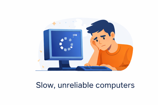 Slow computers